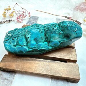Malachite with Chrysocolla Free Form